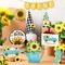 12PCS Sunflower Tiered Tray Decor Set – Spring Wooden Farmhouse Signs with Truck & Gnome Tabletop Decorations for Rustic Kitchen, Home & Summer Display